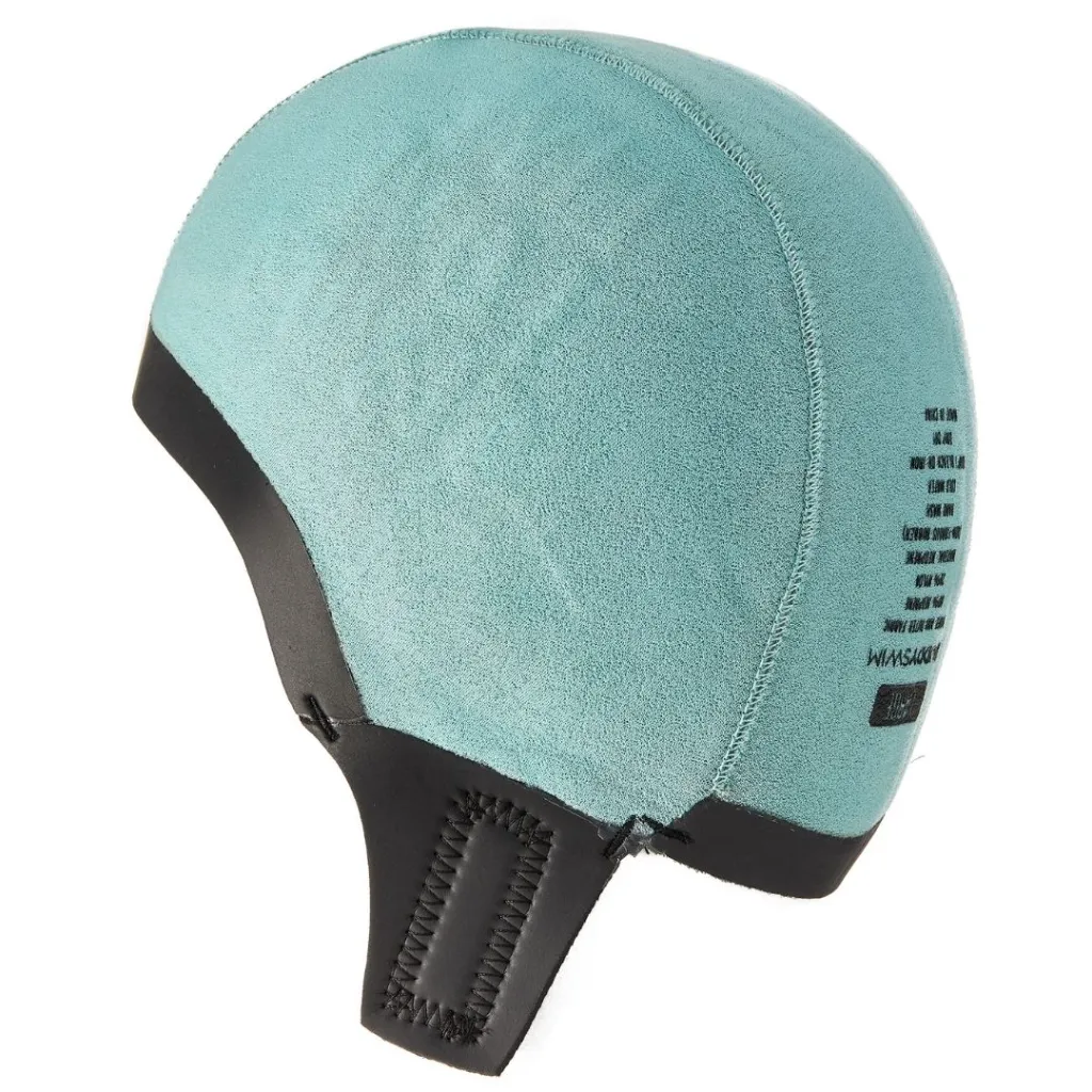 2_BL-40 Gorro de Neopreno 2.5mm BuddySwim con Tirantes, Aislante de Frío para Natación en Aguas Abiertas, Negro,Talla_S.webp