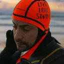 3_BL-43 Gorro de Neopreno 2.5mm BuddySwim con Tirantes, Aislante de Frío para Natación en Aguas Abiertas, Naranja, Talla_S.webp