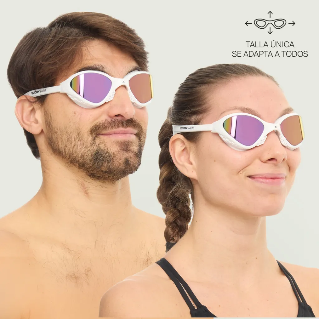 [BL-58] Gafas Buddyswim OzeanX White Iridium Mirror (4).webp