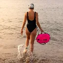 9_BL-06 Boya natación 10L impermeable para guardar pertenencias celular vaso doble valvula BuddySwim Rosa.webp