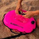 6_BL-06 Boya natación 10L impermeable para guardar pertenencias celular vaso doble valvula BuddySwim Rosa.webp