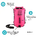 5_BL-13 Boya de Seguridad Impermeable con gorra de silicona 20L BuddySwim para Natación y Almacenamiento con gorra silicona Rosa (1).webp