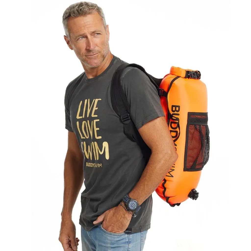 9_BL-22 Mochila Boya Impermeable 28L BuddySwim para Natación, Desmontable y Multifuncional Naranja.webp