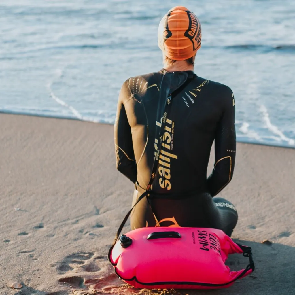 8_BL-13 Boya de Seguridad Impermeable con gorra de silicona 20L BuddySwim para Natación y Almacenamiento con gorra silicona Rosa (3).webp