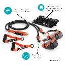 2_BL-04 Ligas de Resistencia BuddySwim para Entrenamiento de Natación y Fuerza en Alberca, Talla Media.webp