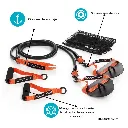 3_BL-04 Ligas de Resistencia BuddySwim para Entrenamiento de Natación y Fuerza en Alberca, Talla Media.webp