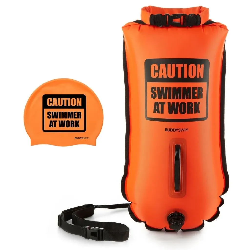 [BL-10] Boya Drybag Buddyswim CSW 28lt (Naranja)