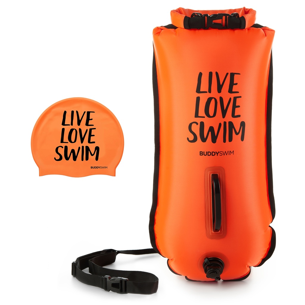 [BL-11] Boya Drybag Buddyswim LLS 28lt , Naranja
