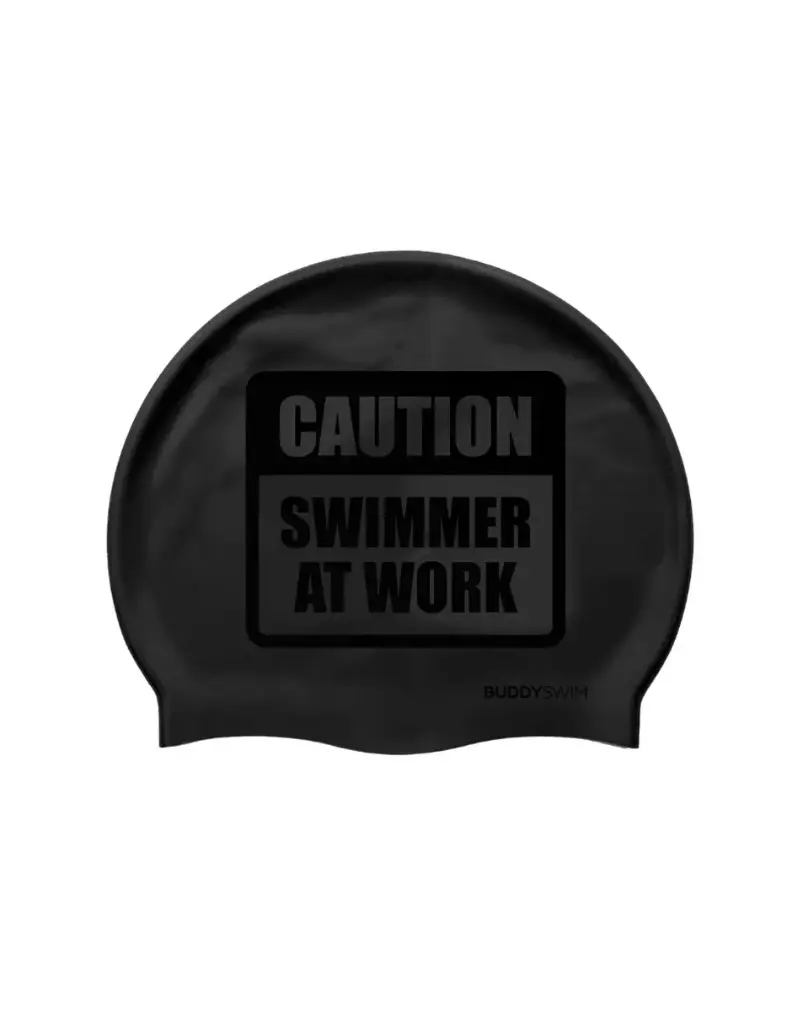 [BL-26] Gorro Silicona Buddyswim CSW Negro 