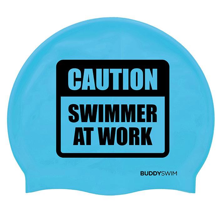 [BL-27] Gorro Silicona Buddyswim CSW Azul 