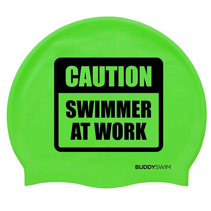 [BL-28] Gorro Silicona Buddyswim CSW Verde 