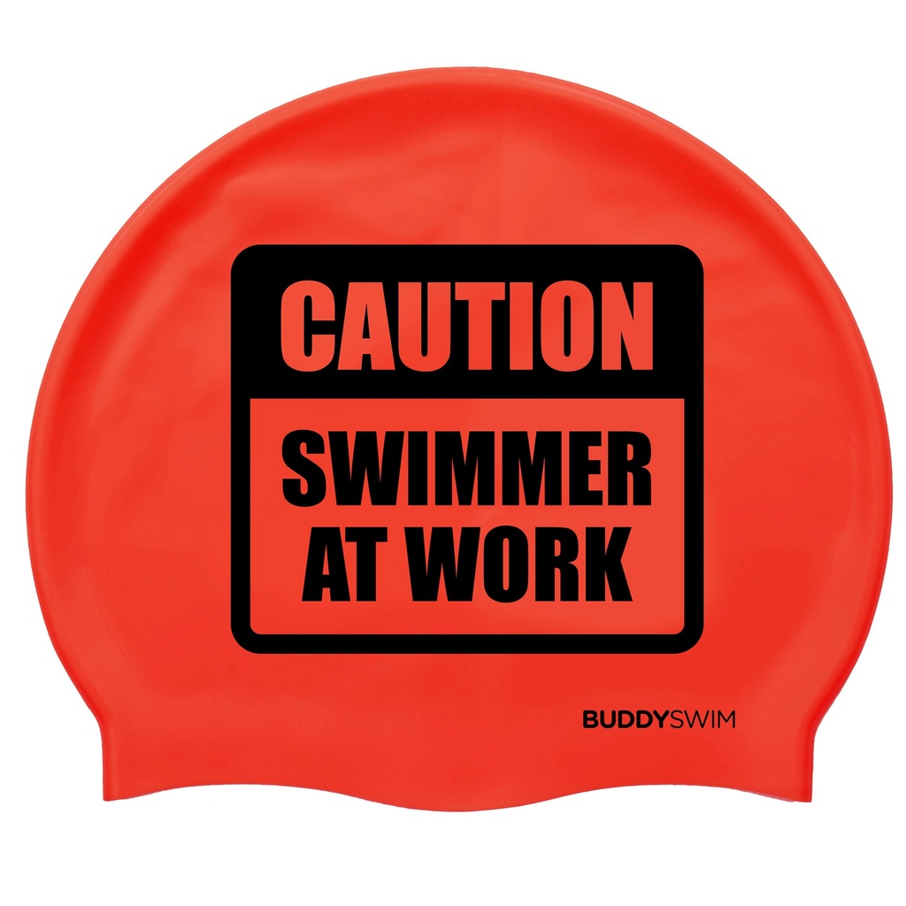 [BL-30] Gorro Silicona Buddyswim CSW Rojo 