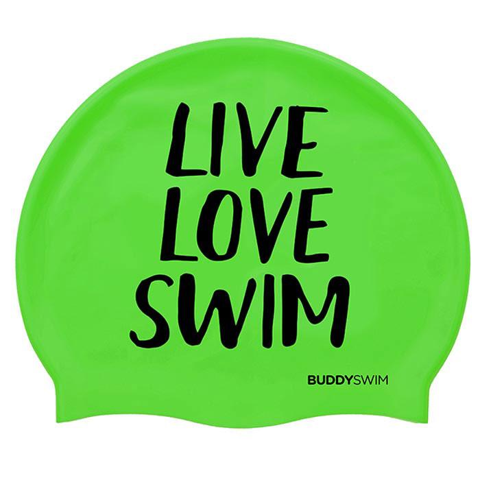 [BL-36] Gorro Silicona Buddyswim LLS Verde 